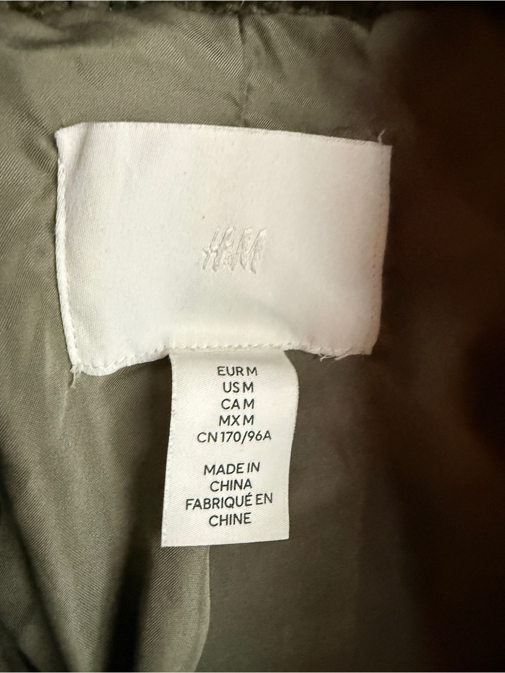 Cozy fall Olive Green Sherpa Long Coat - Picture 3 of 3